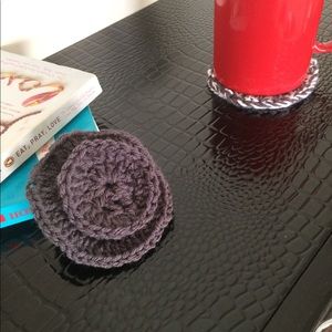 Crochet coasters